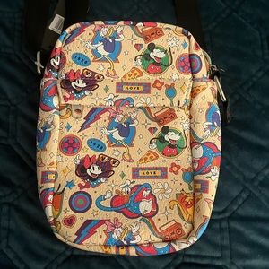 NWT Disney Buckle Down Mickey and Friends Crossbody bag